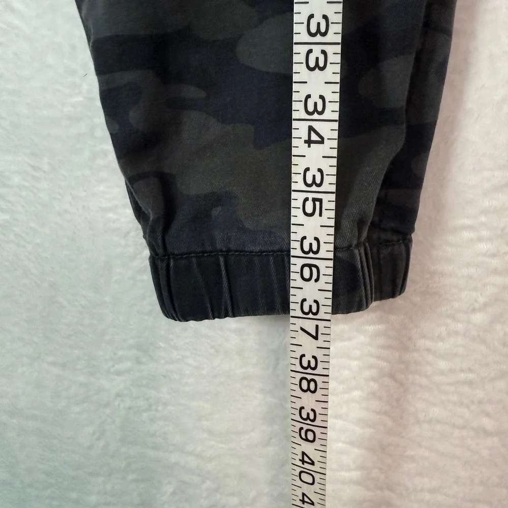 Mac and Me Camo Cargo Pants Jogger Style Ankle‎ Elastic Waist Pockets Sie 16